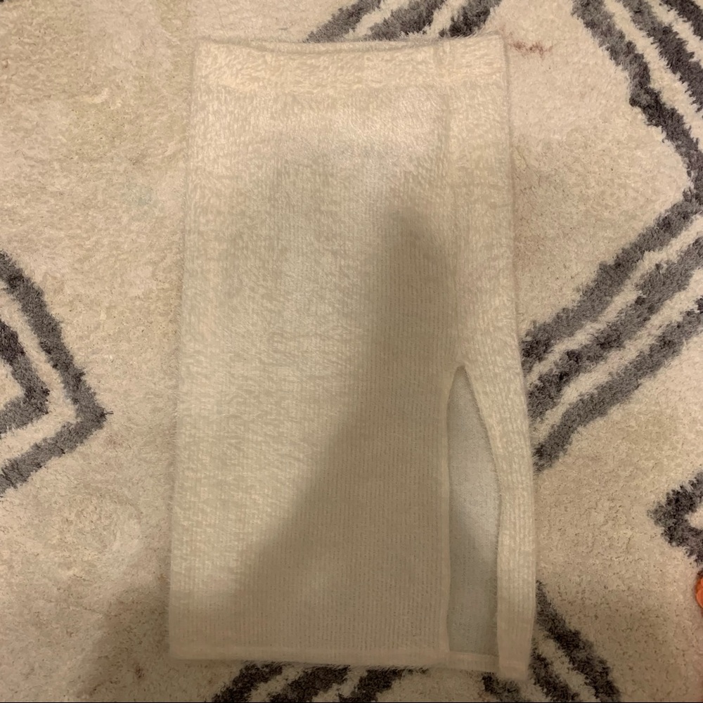 NWT Fuzzy MIDI Skirt